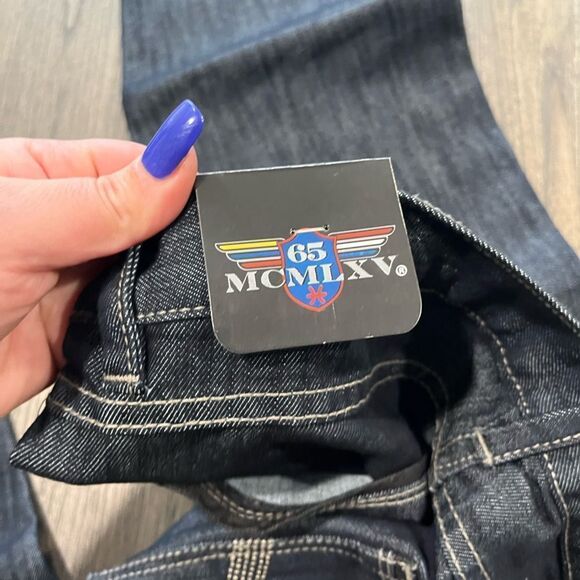 NWT 65 MCMLXV Men's Premium Denim Dark Wash Jeans Size 32/32 - Picture 11 of 13